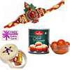 Rakhi with Haldiram Gulab Jamun - 2.2 Lb 