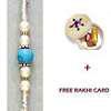 Blue Pearl Rakhi 