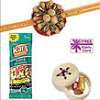 Ethnic Rakhi with 50 grams Peanuts