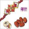 Zargrams Almondsdosi Rakhi with 50