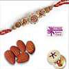 Jewelled Rakhi with 50 grams Almonds