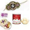 Rakhi with Haldiram Rasgulla