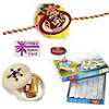Rakhi with Haldiram Kaju Burfee 500 GMS