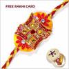 Zardosi Diamond Rakhi(USA)  