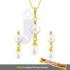 Sweet Drop Pearl Pendant Set 