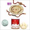 Rakhi Thali with Haldiram Rasgulla and Free Silver Coin(Canada) 