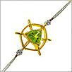 Diamond & Gold Rakhi