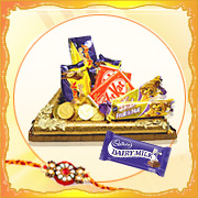  Chocolate Thalis as Rakhi Gifts