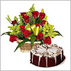 Flowers and Cakes