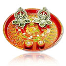 Diwali Puja Thali