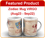 Zodiac Mug Virgo | Shipping 3-4 days