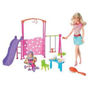 barbie play school