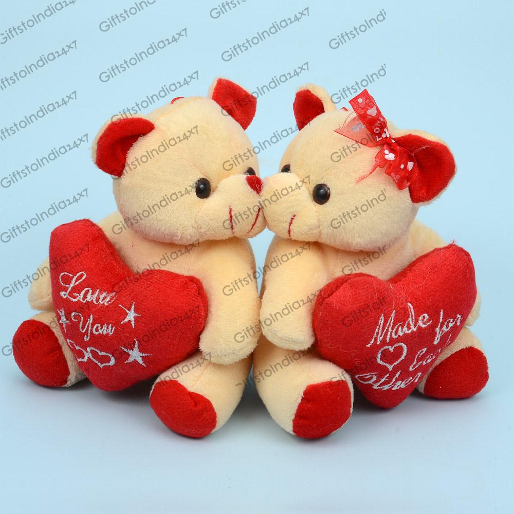 cute teddy couple dp