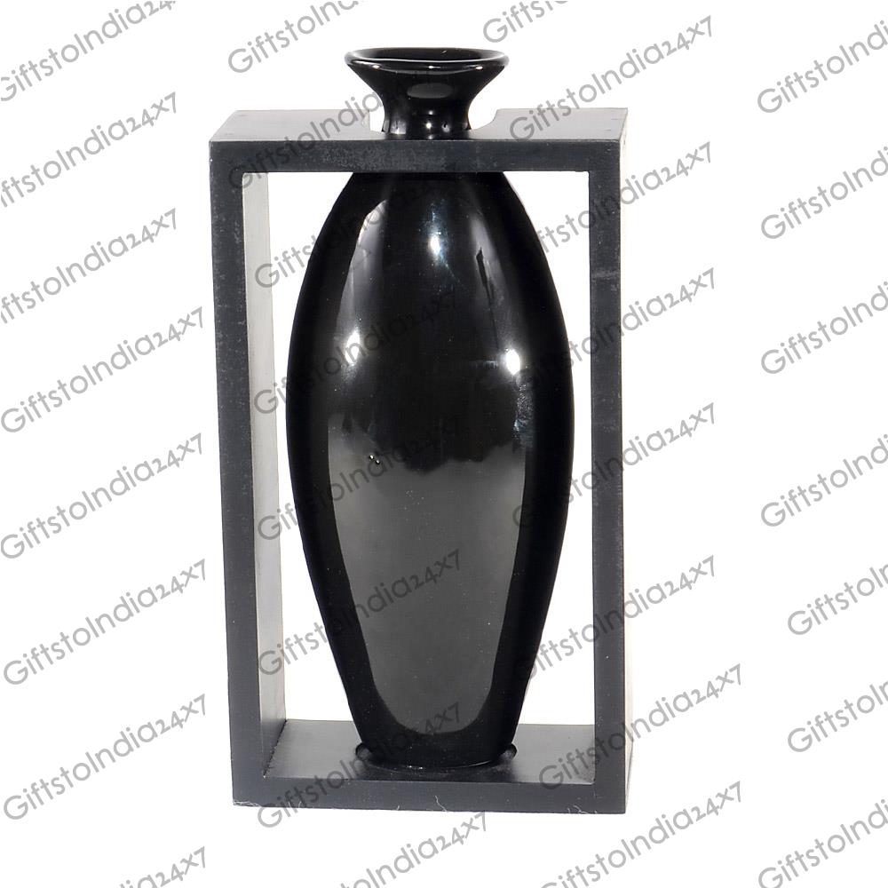 Black Creative Vase, Flower Vase Wedding Gifts on Wedding