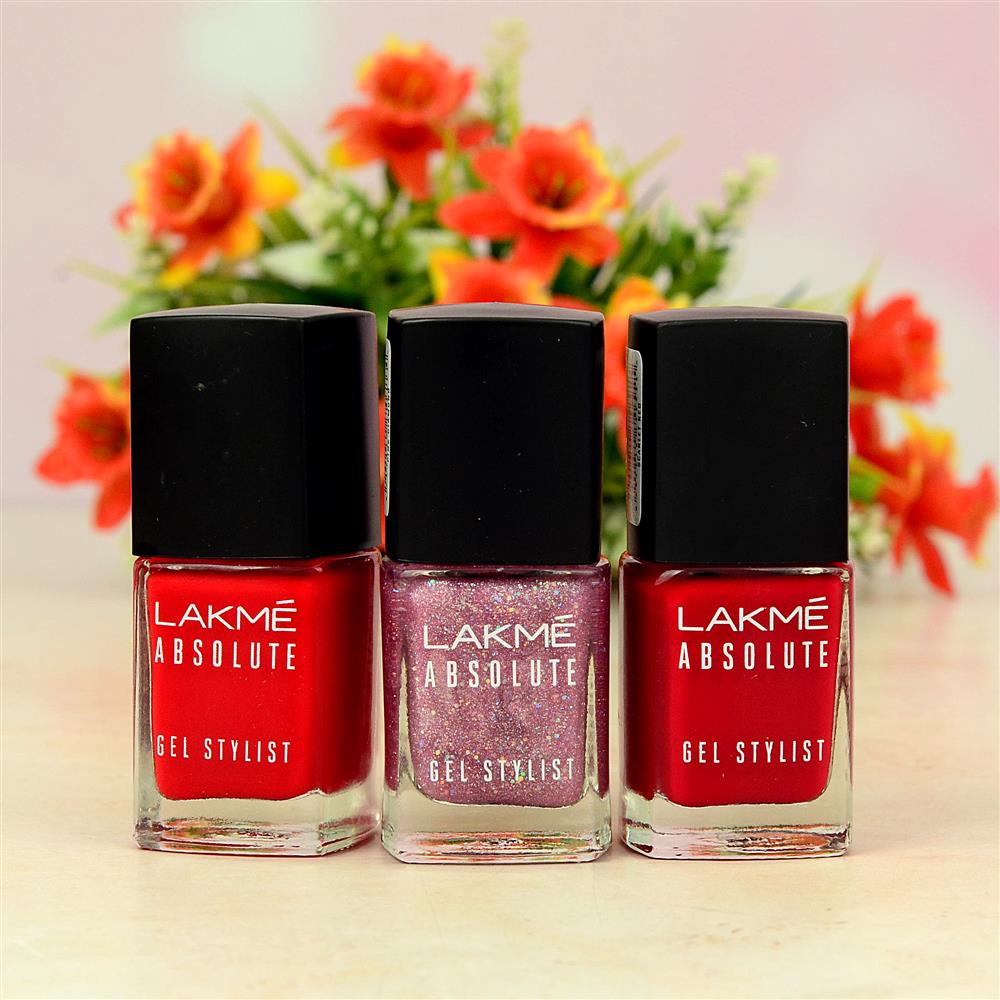 Lakme Absolute Nailpolish Combo, Lotus, Lakme, L'oreal & more Cosmetics
