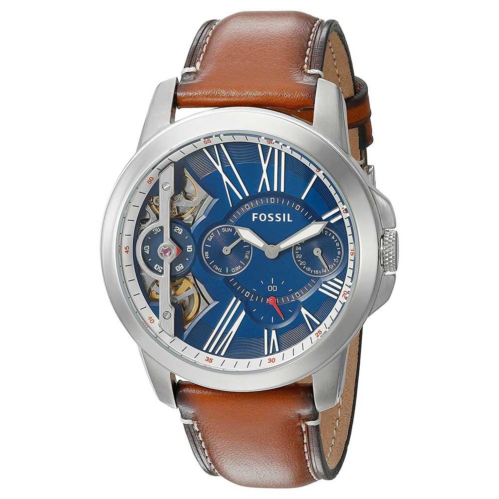 Fossil Analog Blue Dial Men's Watch-ME1161, Watches for Him on