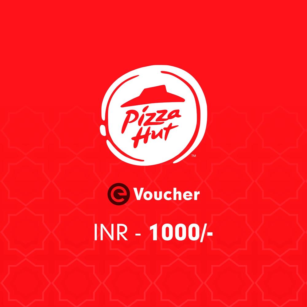 Pizza Hut Rs.1000 EVoucher, Gift Vouchers