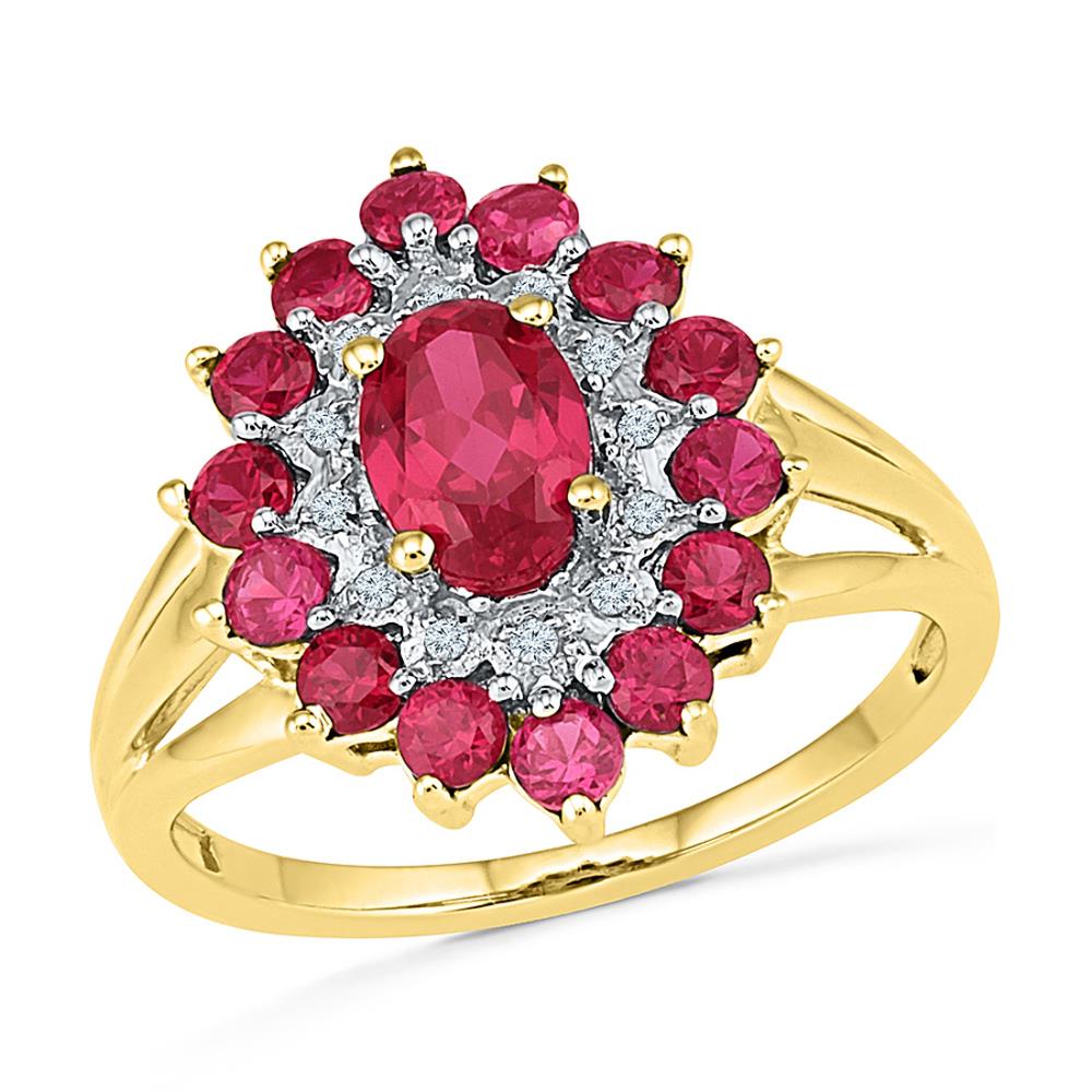 Angel Ruby Finger Ring, Jewellery