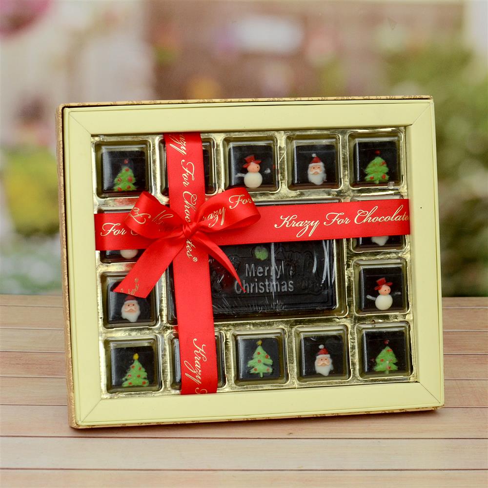 Merry Christmas Handmade Chocolates Box