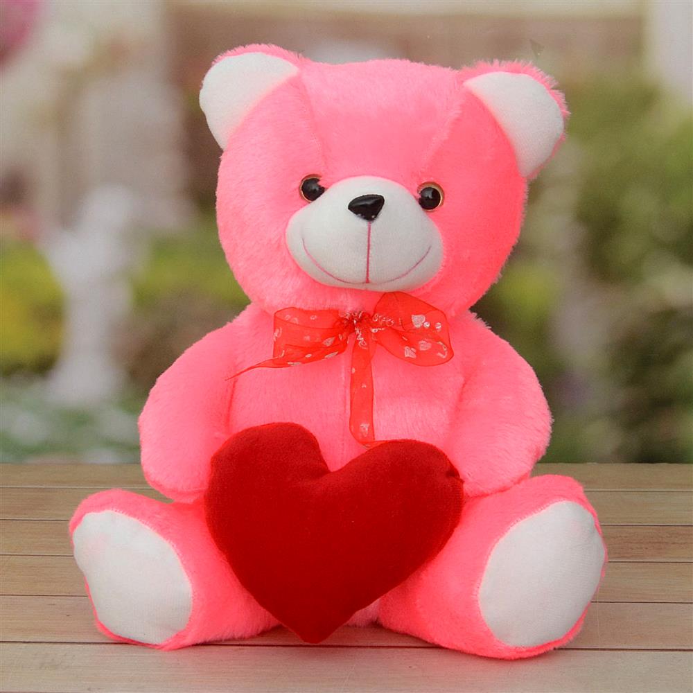 teddy holding heart