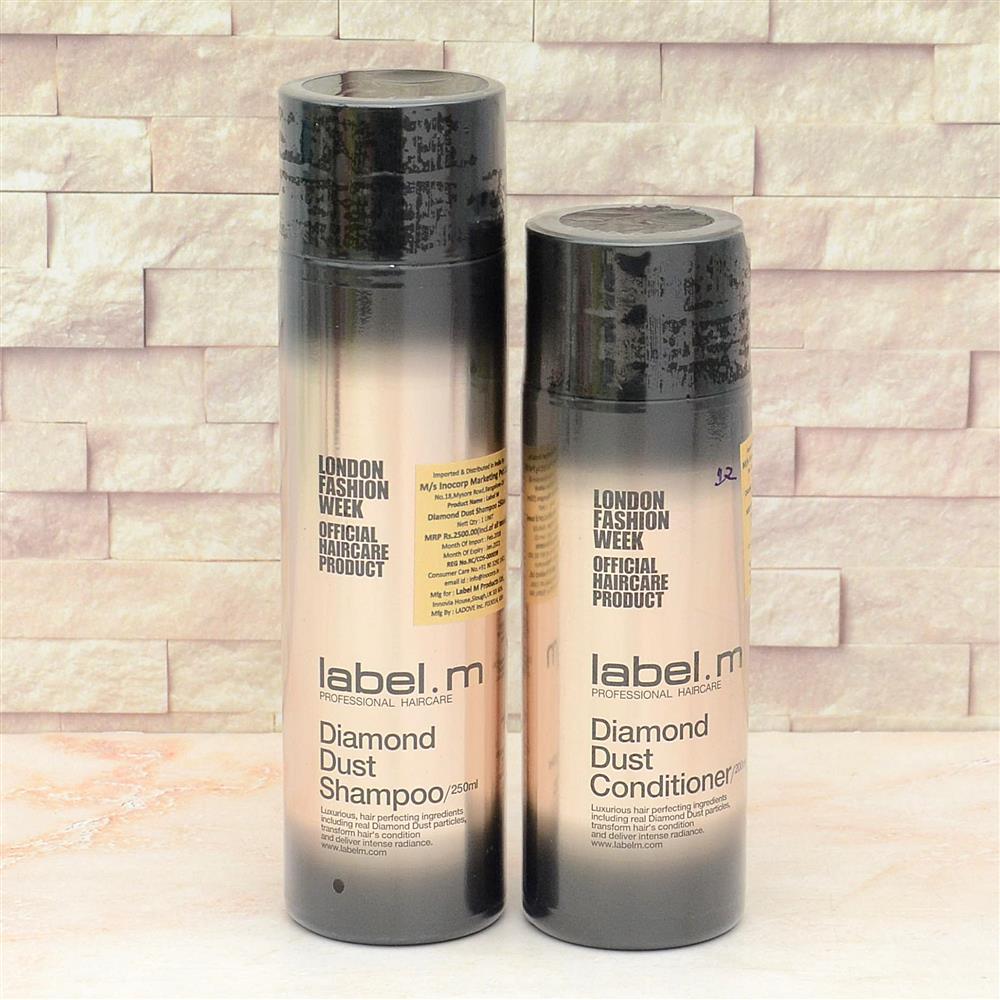Label.m Diamond Dust Shampoo, Conditioner Cosmetics