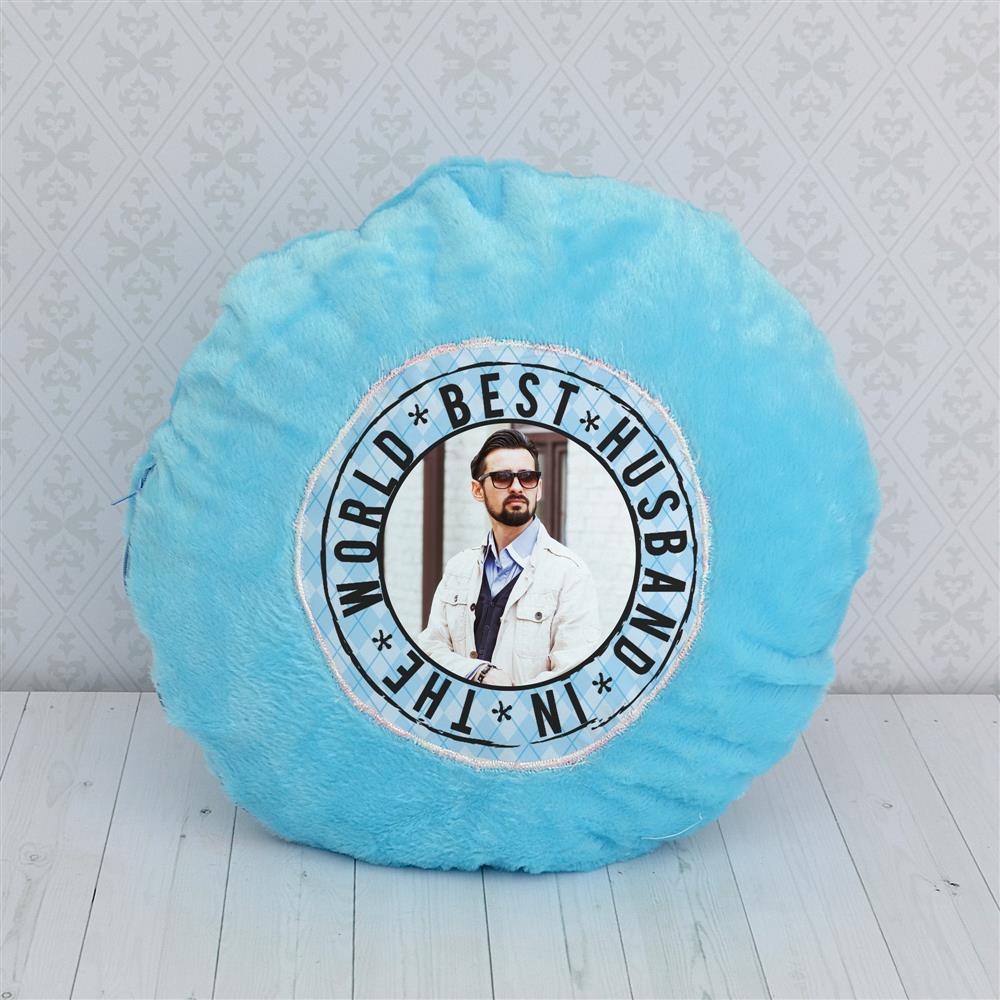 Custom World Best Husband Pillow, Valentine Gifts for Husband