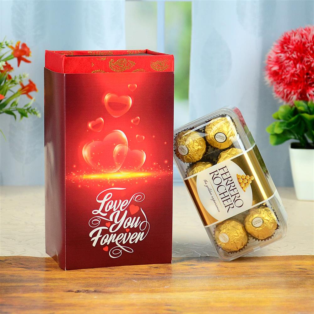 Valentine gifts shopping india slideshare Ferrero Rocher In Love You Gift Box | Valentine Week