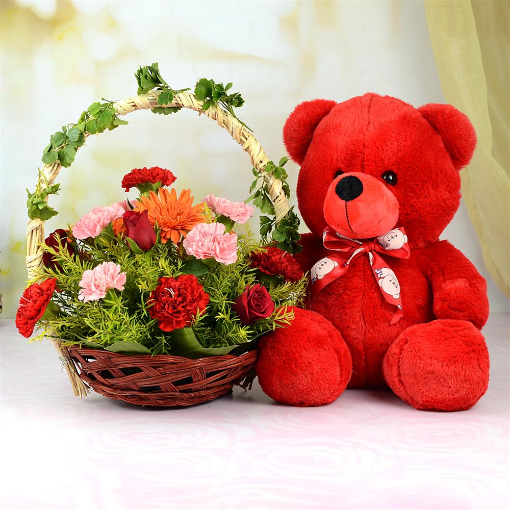 teddy basket