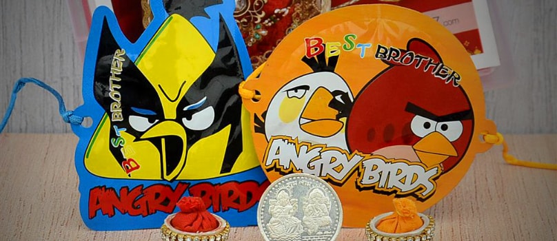 Angry Bird Rakhi Angry Bird Rakhi