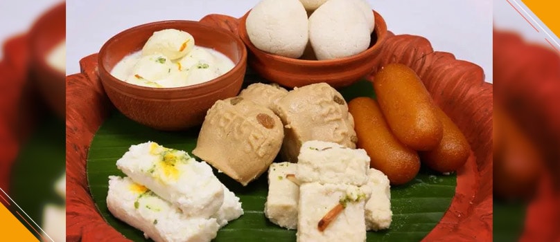 Delicious Sweets on Poila Baishak Delicious Sweets on Poila Baishak