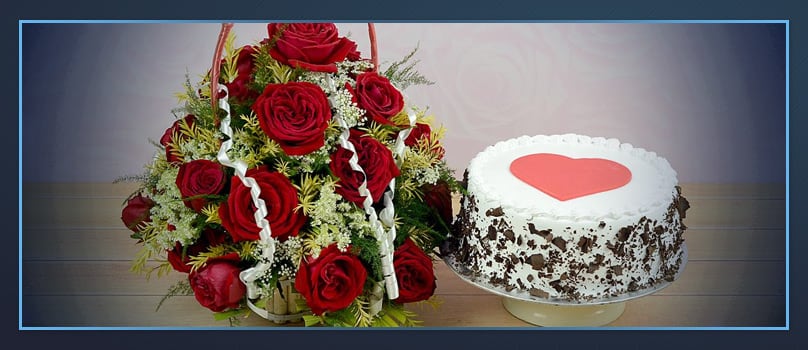 Cake Heart Rose Bouquet Cake Heart Rose Bouquet