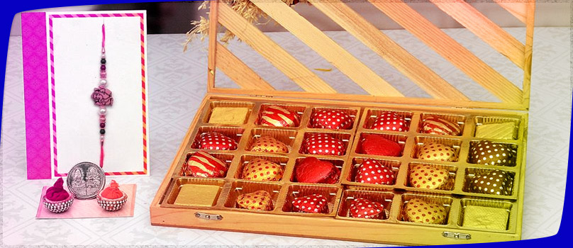 Sweets and Chocolate Hampers on Rakhi Sweets and Chocolate Hampers on Rakhi