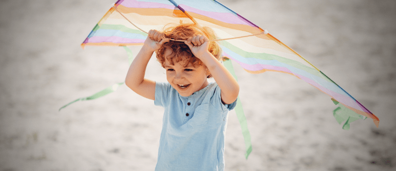 Clidren Flying Kite Clidren Flying Kite