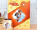 Yellow Red Couple Card