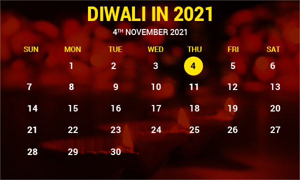 diwali 2021 calendar When Is Diwali In 2021 diwali 2021 calendar
