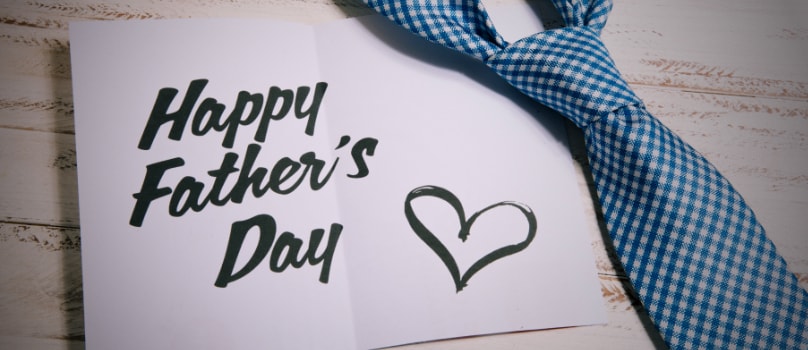 Fathers Day Tie Greeting Card Fathers Day Tie Greeting Card