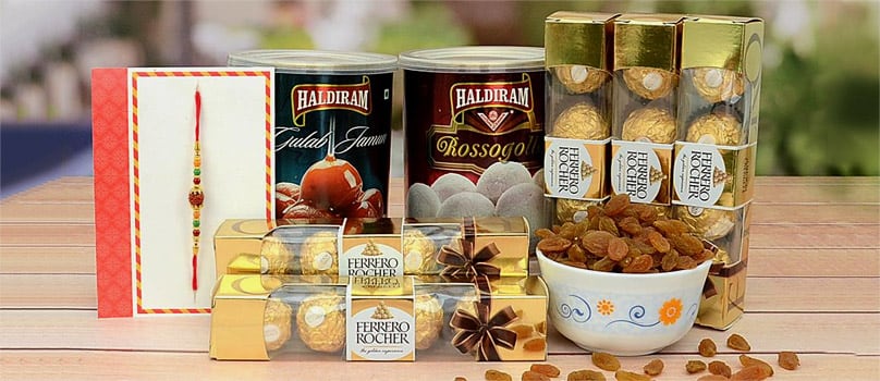 Rakhi Hampers For Siblings Rakhi Hampers For Siblings