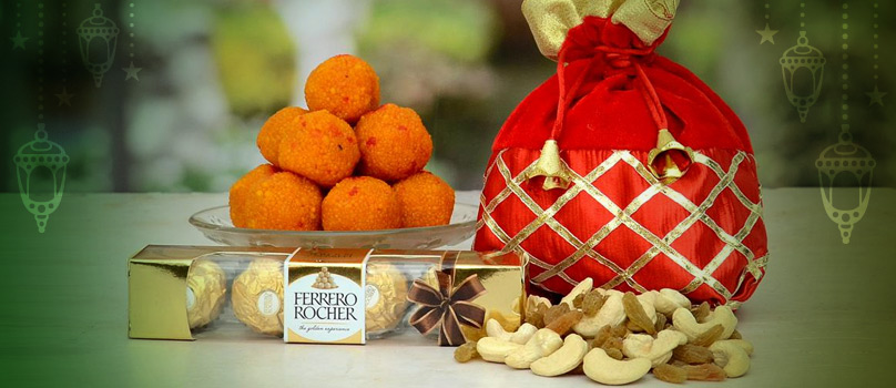 Laddu Ferrero Dryfruits on Eid Laddu Ferrero Dryfruits on Eid