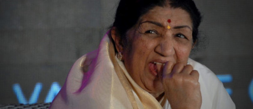 Lata Mangeskar on Rakhi Lata Mangeskar on Rakhi