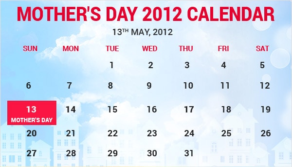 Mother's Day in 2012