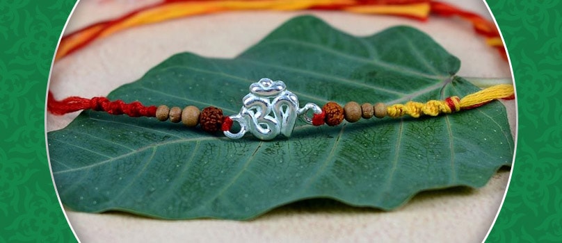 Don't miss out the elegant 'Om' Rakhis Don't miss out the elegant 'Om' Rakhis