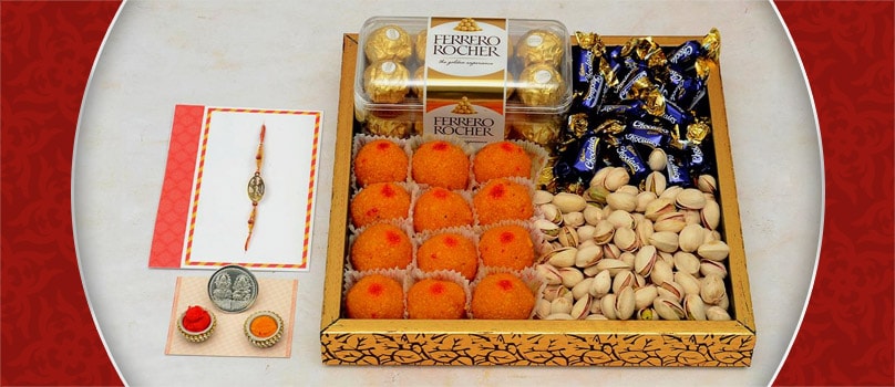 Send Rakhi thalis as traditional Rakhi gift to India Send Rakhi thalis as traditional Rakhi gift to India