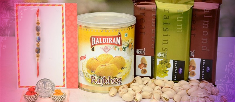 Rajbhog Pista Choco Rakhi Rajbhog Pista Choco Rakhi
