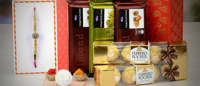 Red Box Temptations with Rakhi Red Box Temptations with Rakhi
