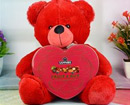 Red Cute Teddy Heat