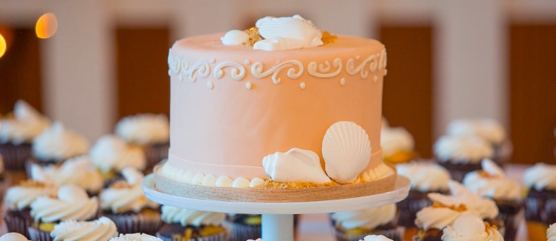 Royal Icing Sea Shell Cake Royal Icing Sea Shell Cake