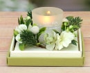 Scented Vanilla Candles white Rose