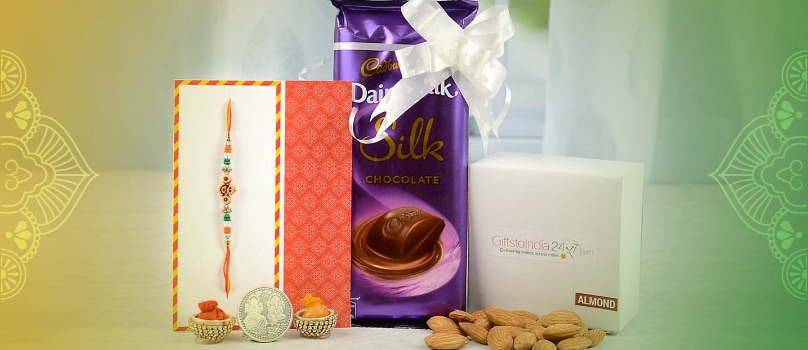Silk n Almond Rakhi Silk n Almond Rakhi