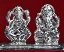 Silver Lakshmi Ganesha