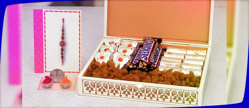 Sweets Potli Rakhi Sweets Potli Rakhi